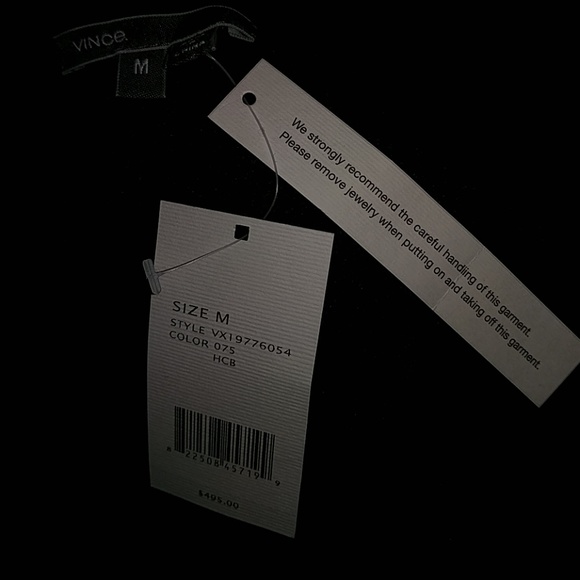 Vince Wool Cashmere Drape Cardigan Sweater Gray - Picture 7 of 7